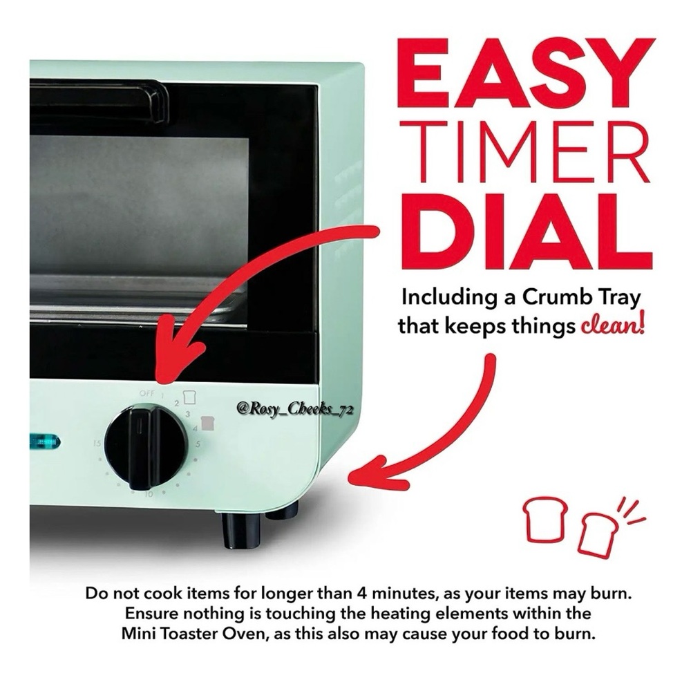 DASH
MINI TOASTER OVEN - Picture 3 of 5